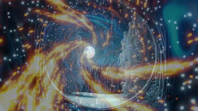 Einstimmungs-Meditation zum Vollmond mit Maria & Jesus